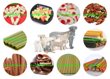 فولاد ضد زنگ اکسترودر مواد غذایی سگ برای تغذیه تنقلات و مواد غذایی نیمه مرطوب مرغ