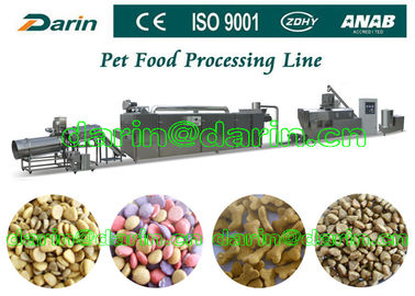 150 کیلوگرم / ساعت - 500 کیلوگرم / ساعت ماشین غذای سگ ماده خشک، اکسترودر مواد غذایی سگ