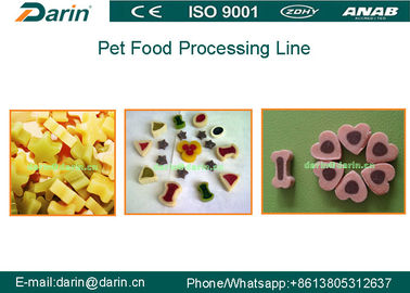 خط تولید غذای حیوانات برای خوردن غذاهای سگ، غذاهای نیمه مرطوب، غذاها را دوست دارد