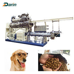 PLC Control 5ton 150kg / Hr دستگاه اکسترودر مواد غذایی حیوان خانگی برای رفتارهای سگ