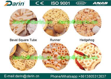 CE ISO9001 تایید 3D 2D خط اکسترود شده سرخ کردن مواد غذایی پردازش خوراک اسنک