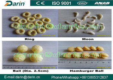 ظرفیت بالا Inflating snacks food processing equipment / machinery