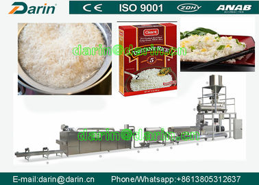 دستگاه اکسترودر مواد غذایی اسنک / خط اکسترودر برنج مصنوعی با CE
