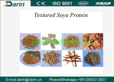 کامل اتوماتیک متشکل از پروتئین سویا / ماشین تولید گوشت سویا با استنلس استیل 304
