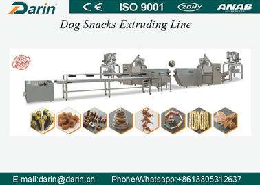 CE Certified Dental Care Pet Treat Dog Snack Chews ماشین اکسترودر خط تولید پردازش استخوان سگ با ظرفیت 200-250 کیلوگرم