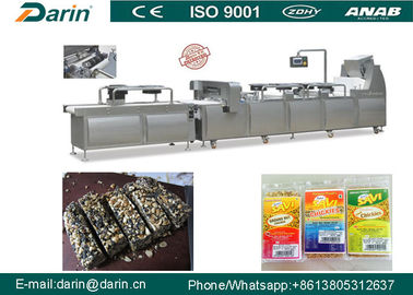 400-600 کیلوگرم / ساعت برنج خالص Chikki نوار غلات ساخت ماشین فولاد ضد زنگ 304
