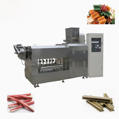 خط تولید مواد غذایی سگ تنقلات سگ Simens PLC و صفحه لمسی با مجوز CE