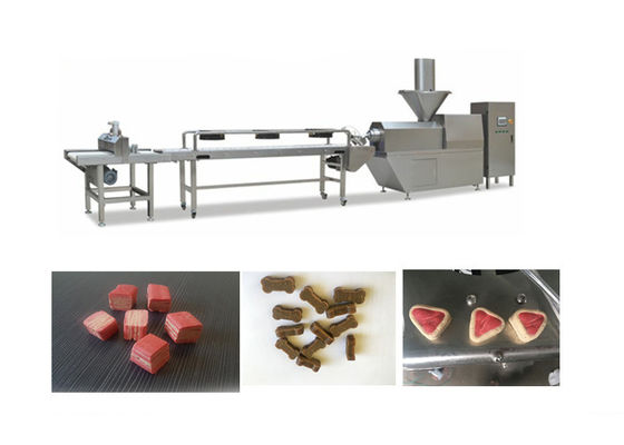 خط تولید غذای حیوانات خانگی / دستگاه تولید اسنک جری