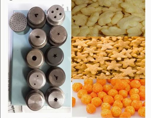 ماشین اکسترودر اسنک های ذرت 304 استنلیس استیل با گواهینامه CE
