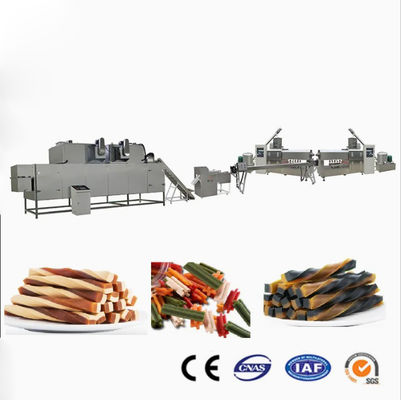 توئیت نیمه مرطوب غذا سگ Extruder برای حیوانات خانگی درمان / میان وعده / جویدن