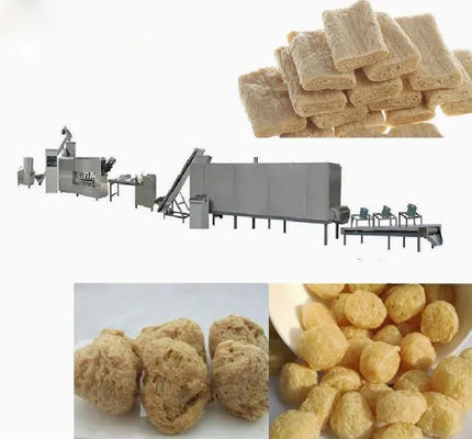 خط تولید دستگاه اکسترودر سویا بافت‌دار با تاییدیه CE با ظرفیت 150 کیلوگرم در ساعت