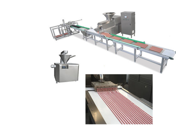 Automaticlly Dog Meaty Stick پت غذا ساخت ماشین آلات Munchy Stip ساخت