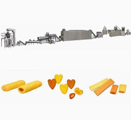 دستگاه اکسترودر پودر برنج گندم گندم با بسته بندی ماشین آلات