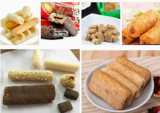 دستگاه اکسترودر پودر برنج گندم گندم با بسته بندی ماشین آلات