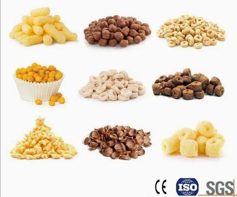 SS304 ماشین ساخت تراشه ذرت / دستگاه پف اکسترودر 2150 * 1500 * 2300