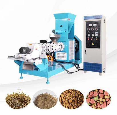 دستگاه اکسترودر خوراک ماهی و غذای حیوانات خانگی، دارای گواهی CE، تجهیزات اکستروژن غذای حیوانات اتوماتیک