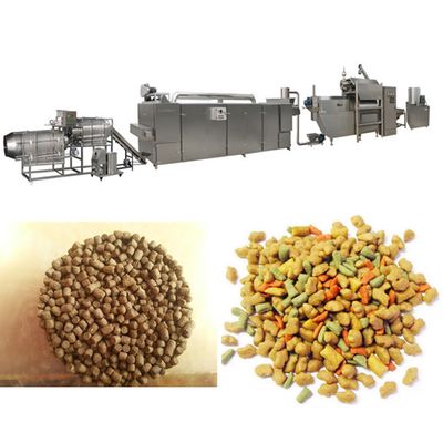 ماهی اکسترودر ماشین خطوط پردازش خوراک ماهی شناور CE / ISO گواهی
