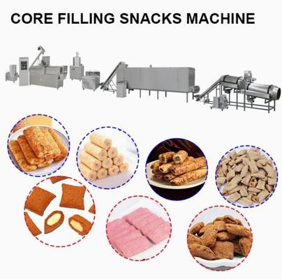 دستگاه اکسترودر مواد غذایی پف اسنک از جنس استنلس استیل با موتور WEG