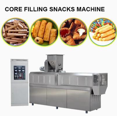 دستگاه اکسترودر مواد غذایی پف اسنک از جنس استنلس استیل با موتور WEG