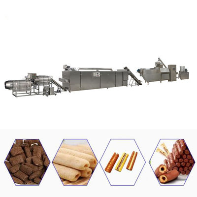 WEG Motor Puff Snack دستگاه ساخت پف ذرت از جنس استنلس استیل