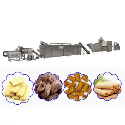 دستگاه اکسترودر خوراکی پیچ دوقلوهای مختلف انواع مختلفی از مواد غذایی اکسترود شده