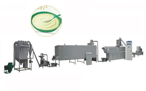 پودر پودر تغذیه ای کاملا اتوماتیک ماشین اکسترودر / دستگاه غذا برای پخت غذا