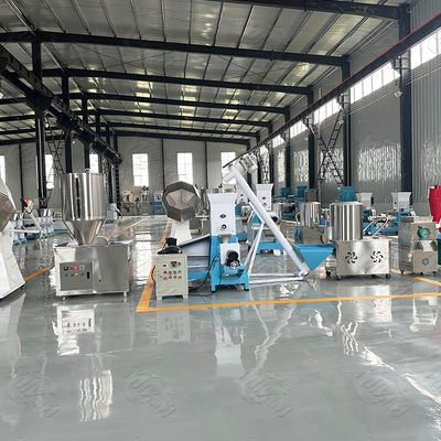 5300 x 1100 x 2300mm سگ غذا روستر / دستگاه پت غذا اکسترودر با گواهینامه CE