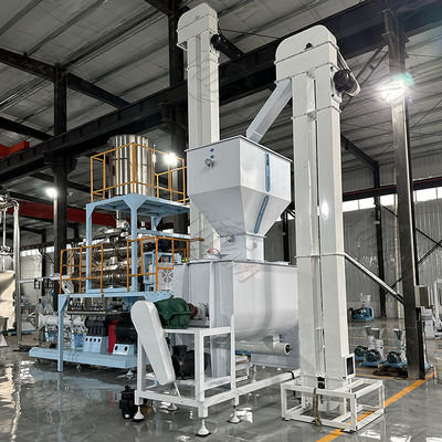 دستگاه اکسترودر غذای حیوانات خانگی 150-200 کیلوگرم در ساعت، دستگاه اکسترودر غذای ماهی