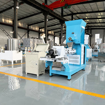 دستگاه اکسترودر غذای حیوانات خانگی 150-200 کیلوگرم در ساعت، دستگاه اکسترودر غذای ماهی