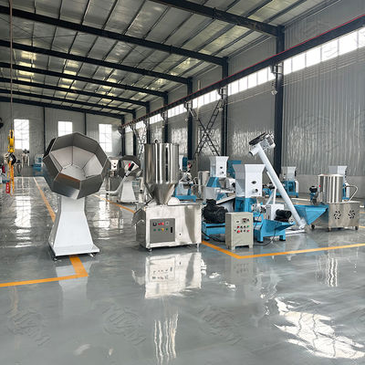 100-150Kg/H 304 فولاد ضد زنگ گلوله خشک مواد غذایی حیوانات پردازش ماشین