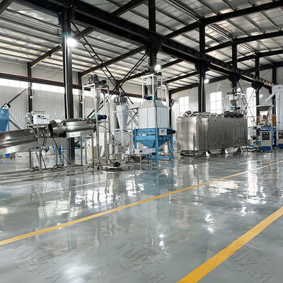 دستگاه تولید مواد غذایی برای حیوانات خانگی دو پیچ 2-5 تن