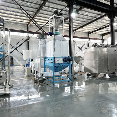 گوشت، لوبیا، ماشین اکستروژن مواد غذایی جویدن گیاهی با دوقلو - پیچ