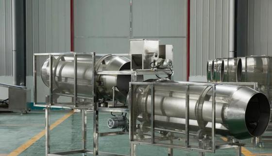 دانه های تغذیه پودر برنج پودر اکسترودر مواد غذایی / خط تولید