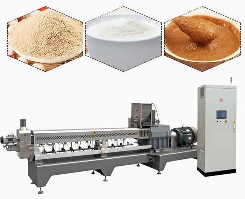 دستگاه اکسترودر خوراکی Twin Screw، خط تولید نشاسته اصلاح شده