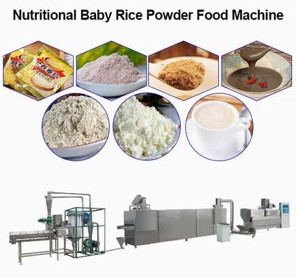 دستگاه اکسترودر خوراکی Twin Screw، خط تولید نشاسته اصلاح شده
