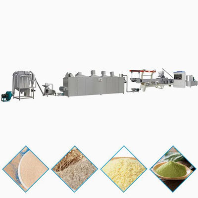 اکسترودر دستگاه اکسترودر مواد غذایی نوزاد قبل از ژلاتین برای پودر تغذیه