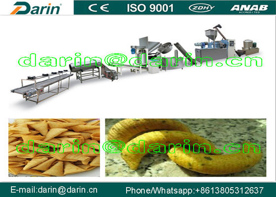سفارشی 3D اسنک پلت ماشین آلات 200-260kg / H مثلث Roung لوله حلقه پیاز