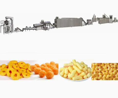 دستگاه اکسترودر اسنک اتوماسیون، 3 D گلوله اسنک Fryums ساخت ماشین