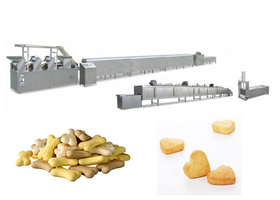 سرعت بالا 1000kg/8hr ماشین ساخت غذای سگ برای ساخت بسکت حیوانات خانگی