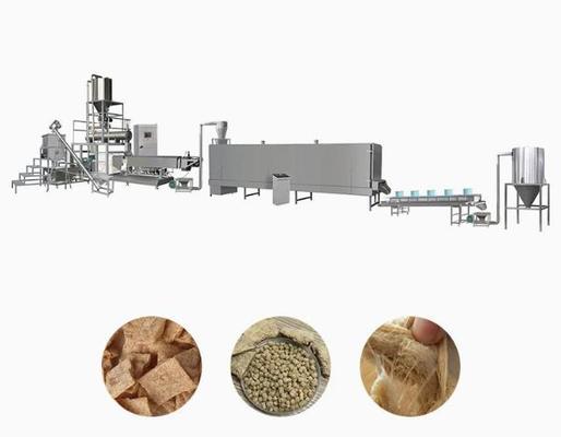 غلات صبحانه دستگاه اکسترودر سویا 120kg / h، 500kg / h، 1ton / h