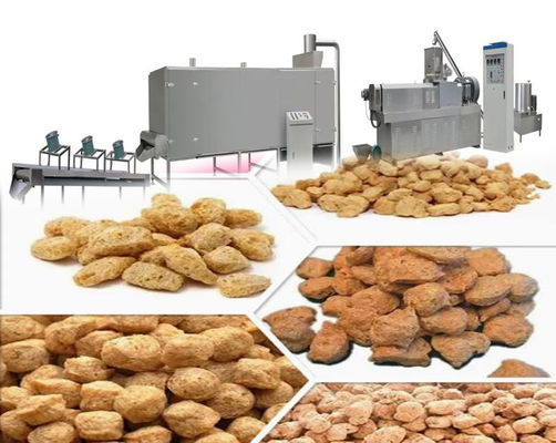 اتوماتیک دستگاه اکسترودر سویا / پروتئین تولید مواد غذایی