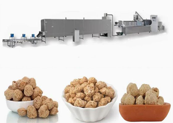 تجهیزات پردازش سویا اتوماتیک / دستگاه اکسترودر قطعات سایا