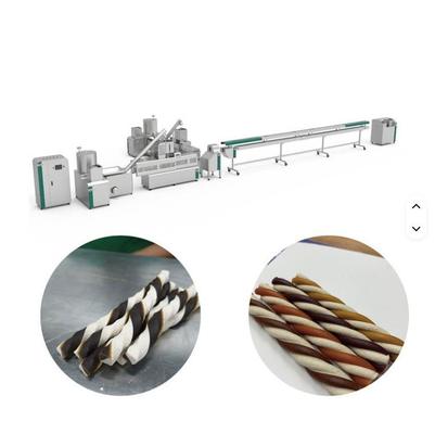 تنقلات سگ تجهیزات تولید غذای حیوانات اهلی / حیوان خانگی خط اکسترودر را درمان می کند