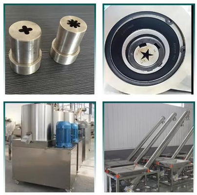 تنقلات سگ تجهیزات تولید غذای حیوانات اهلی / حیوان خانگی خط اکسترودر را درمان می کند