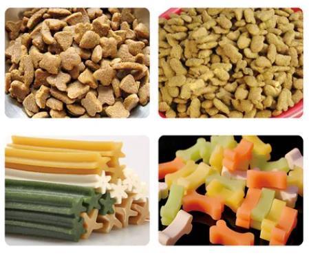 رنگ دوتایی پیچ خورده PET درمان ماشین سگ جویدن آدامس پردازش کم - سر و صدا