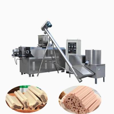 دستگاه اکسترودر تجهیزات پردازش غذا با اشکال مختلف سگ جویدن اسنک