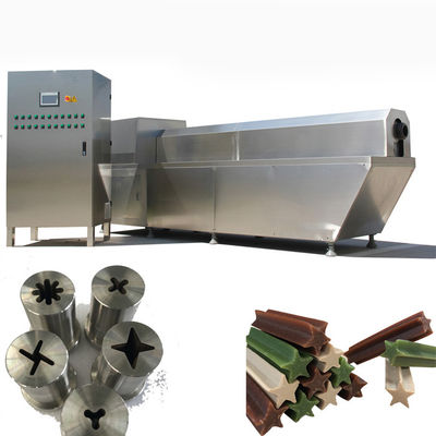 دستگاه اکسترودر تجهیزات پردازش غذا با اشکال مختلف سگ جویدن اسنک