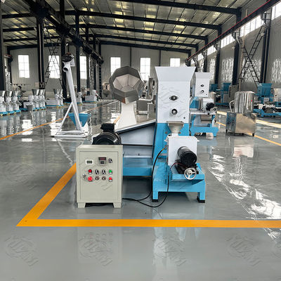 اکسترودر اکسترودر تک سگ SUS تک پیچ سریع تولید سریع برای حیوانات اهلی