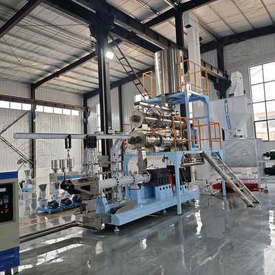PLC Control 5ton 150kg / Hr دستگاه اکسترودر مواد غذایی حیوان خانگی برای رفتارهای سگ