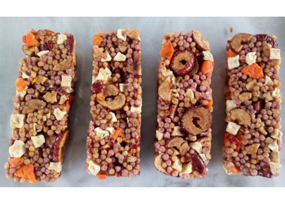 ماشین شکل گیری نوار غلات، دستگاه برش پخته شده برنج 300 ~ 500 کیلوگرم در ساعت